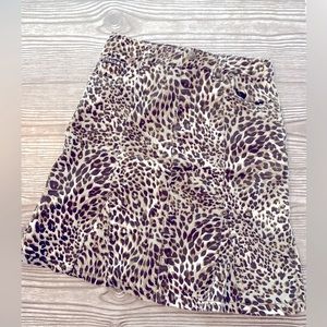 The Children’s Place Leopard print skirt with pockets size 6x/7